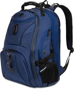 SwissGear 1900 Scansmart TSA 17 Laptop Backpack, Navy Ballistic, 19-Inch