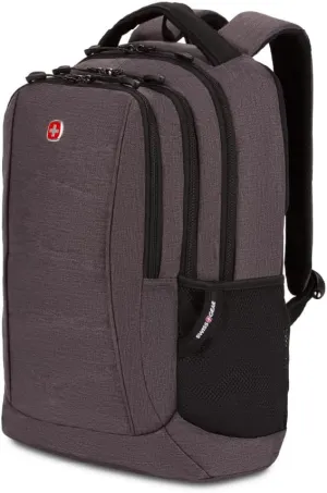 SwissGear 5668 Laptop Backpack, Dark Grey Heather, 18.25 Inches