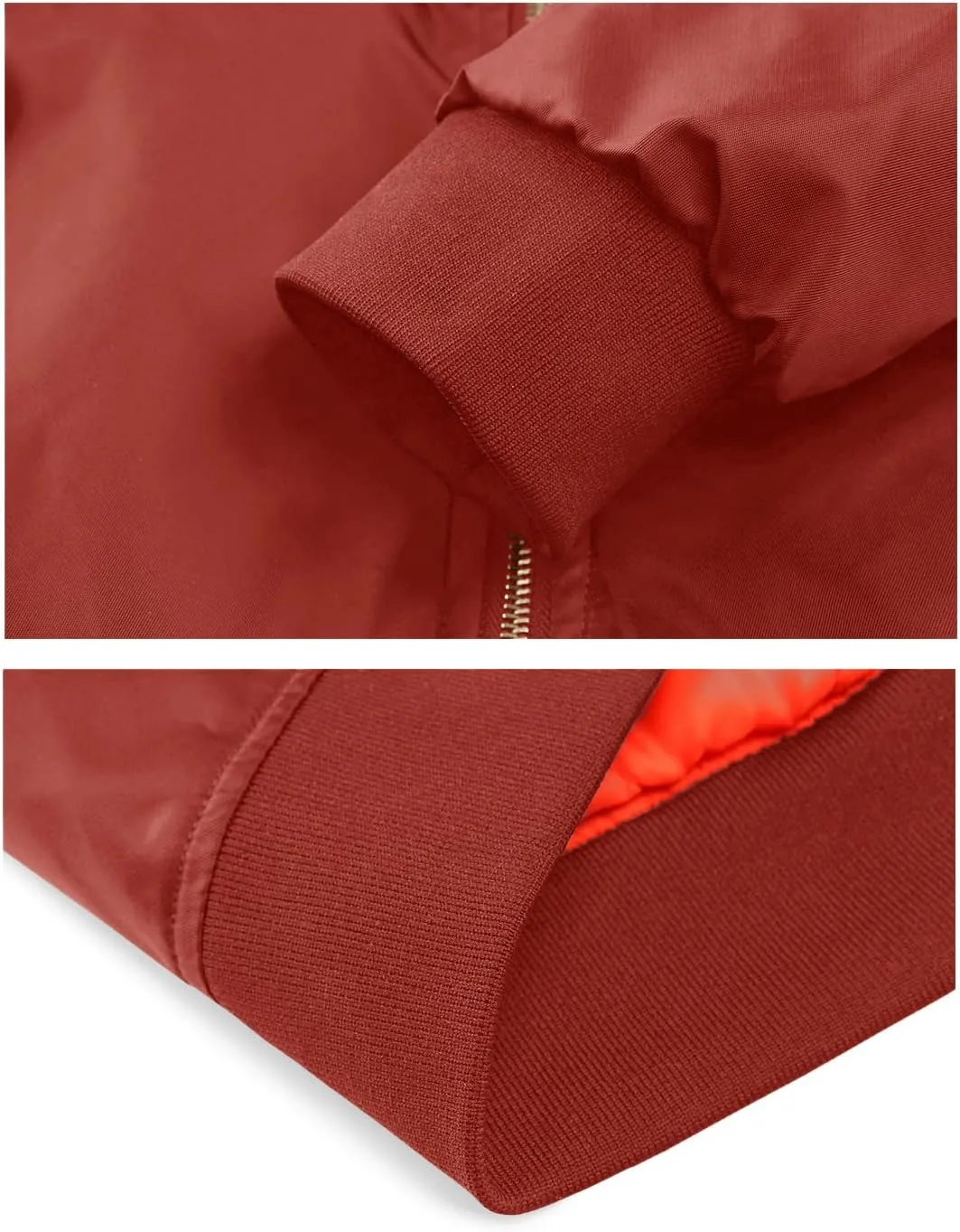 TACVASEN Men's Jackets-Bomber Jacket Fall Winter Warm Windbreaker Full Zip Casual Padded Coats