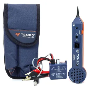 TEMPO Communications 701K-G Wire Tracer Electrical, Tone Generator and Probe Kit (701K-G-BOX Cable Toner)