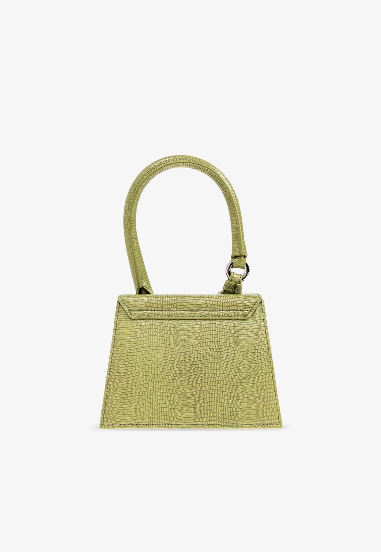 The Medium Chiquito Lizard Embossed Leather Top Handle Bag