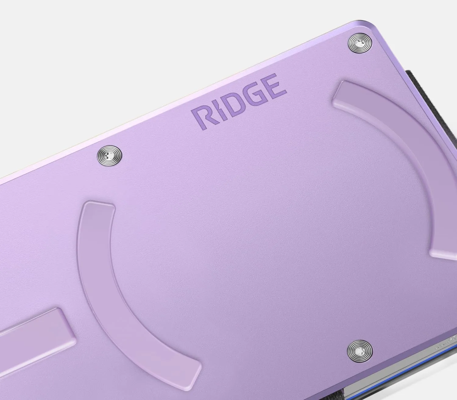 The Ridge Minimalist Slim Wallet For Women - RFID Blocking Front Pocket Credit Card Holder - Metal Wallet For women With Money Clip