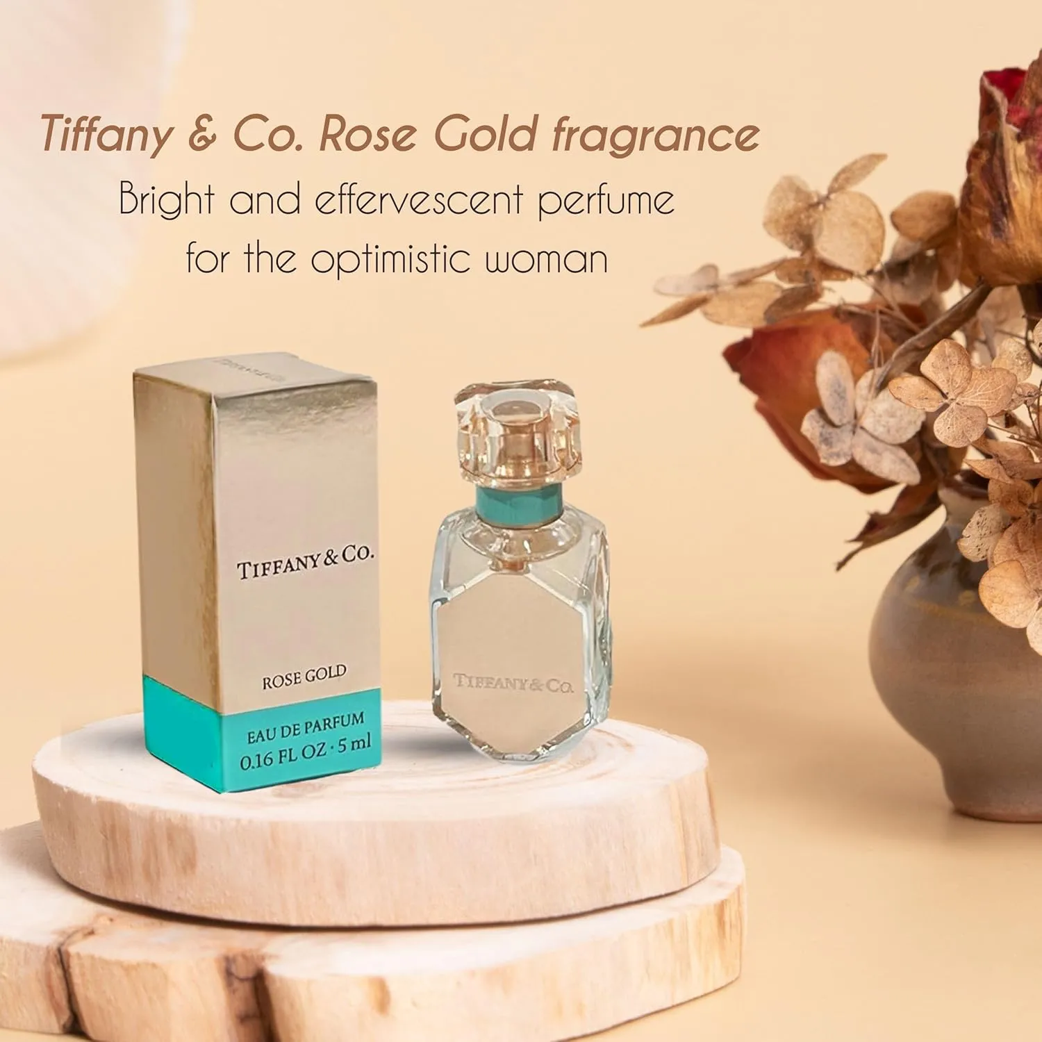 Tiffany & Co. Mini Perfume Rose Gold Women Splash EDP 0.16 fl.oz / 5 ml Travel size