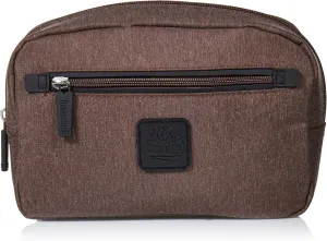 Timberland Men's Lightweight Athletic Travel Kit, Chambray Brown, One Size