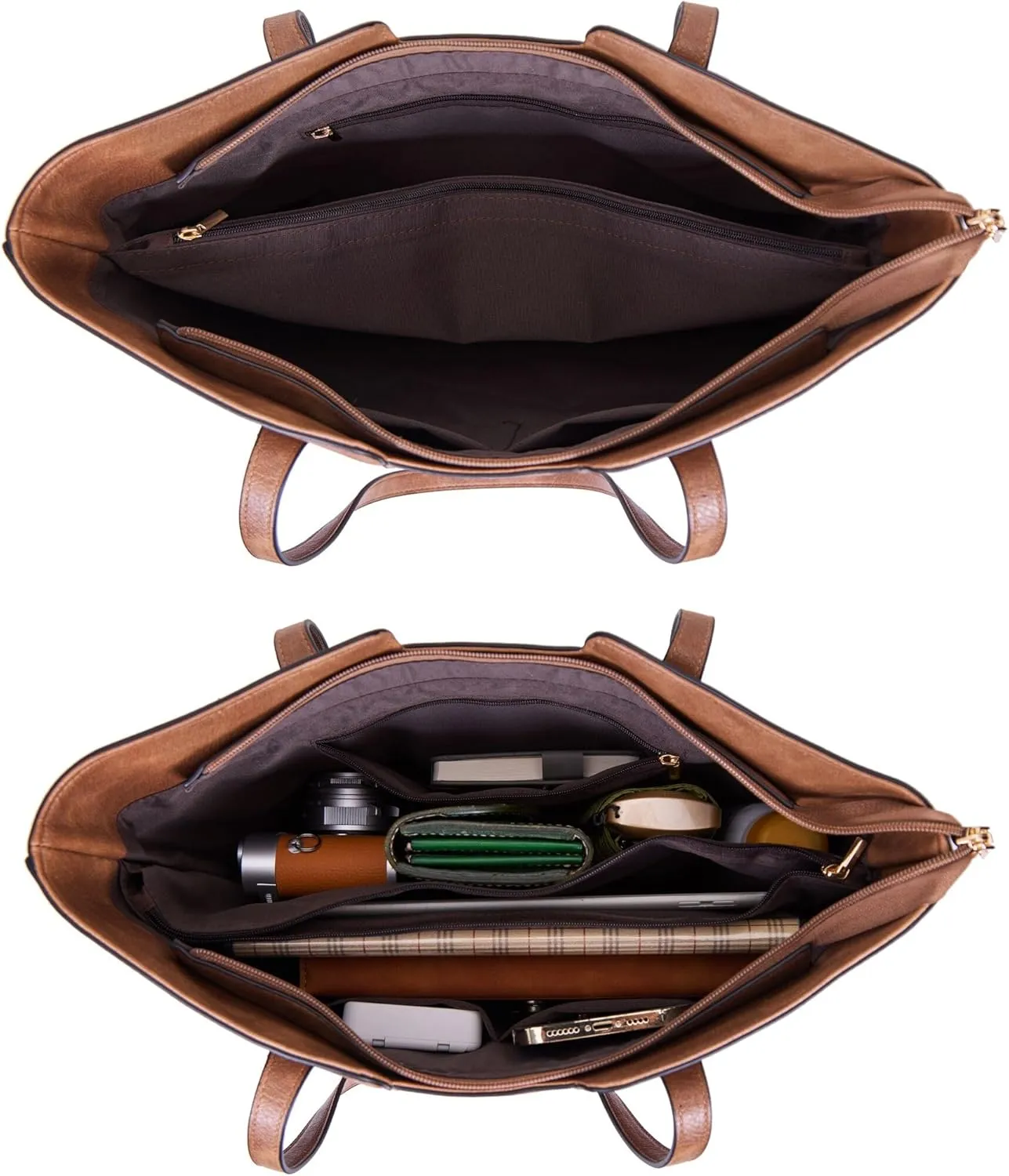 ToLFE Tote Bags for Women Purses and Handbags Top Handle Satchel PU Leather Shoulder Hobo Bags
