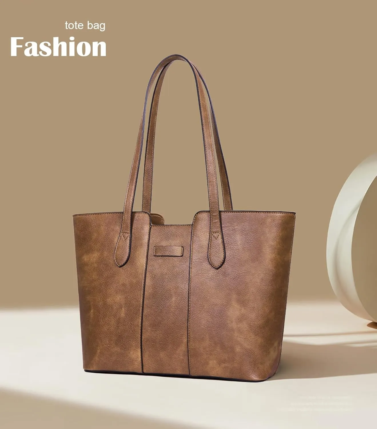 ToLFE Tote Bags for Women Purses and Handbags Top Handle Satchel PU Leather Shoulder Hobo Bags