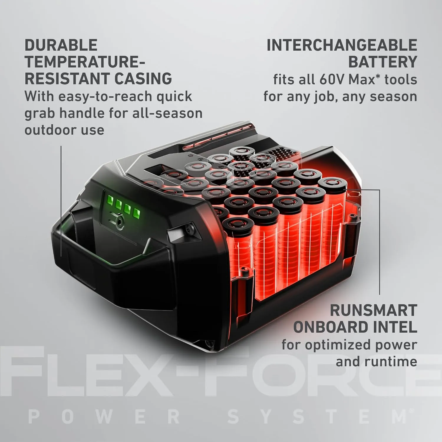 Toro 60V MAX* Flex-Force 2.0Ah Lithium-Ion Battery