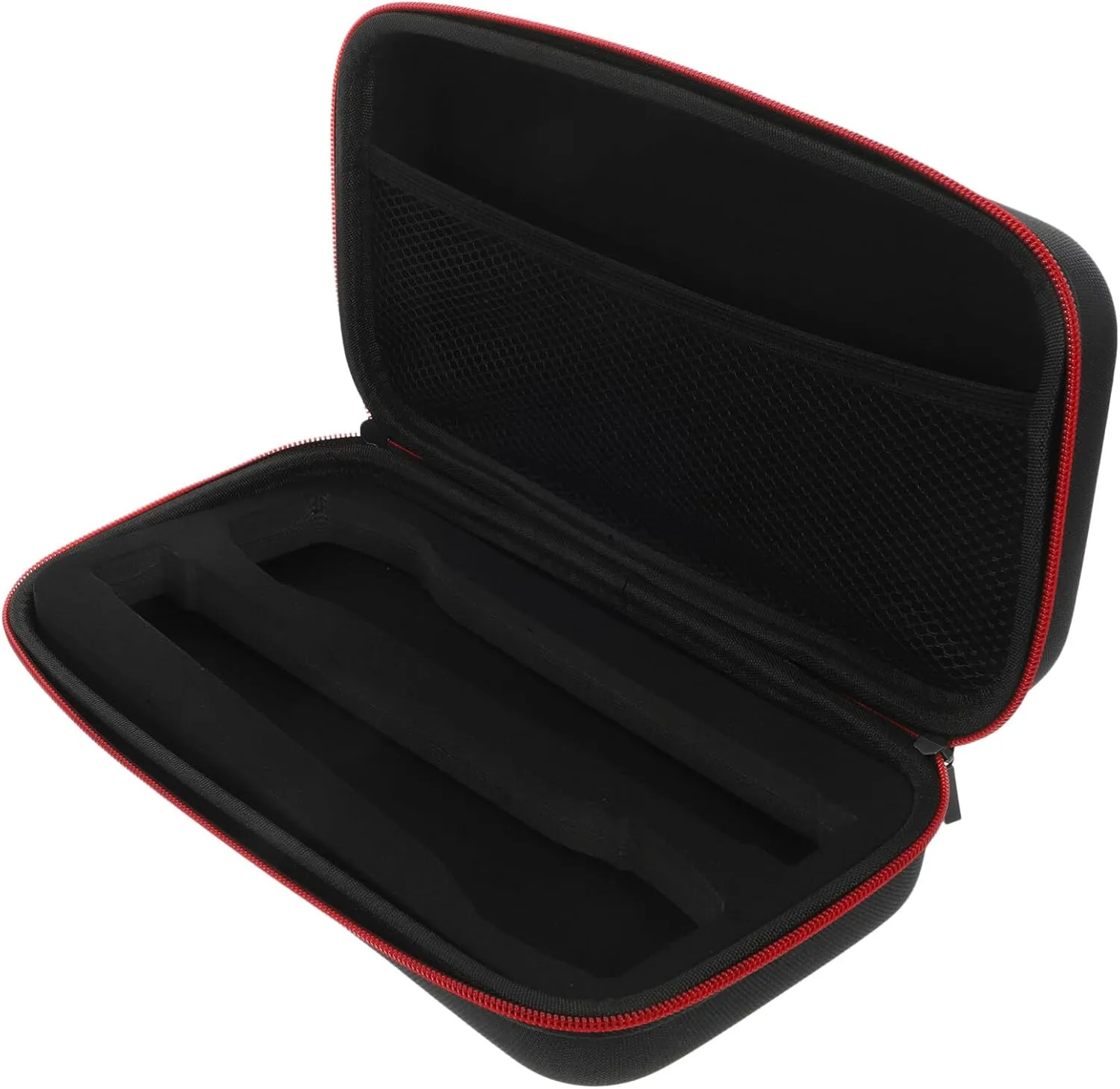 Totority 2pcs Eva Dual Mic Bag Portable Microphone Case Zipper Water-resistant Travel Bag Case
