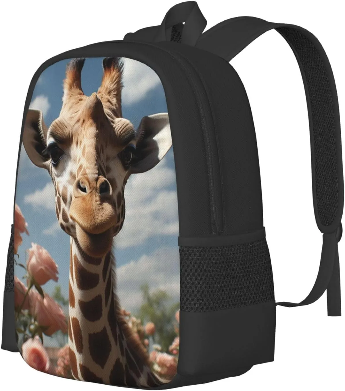 Travel Backpack for Women Men Laptop Backpack 15.6 Inch Computer Bag Beautiful giraffe Carry on Backpack
