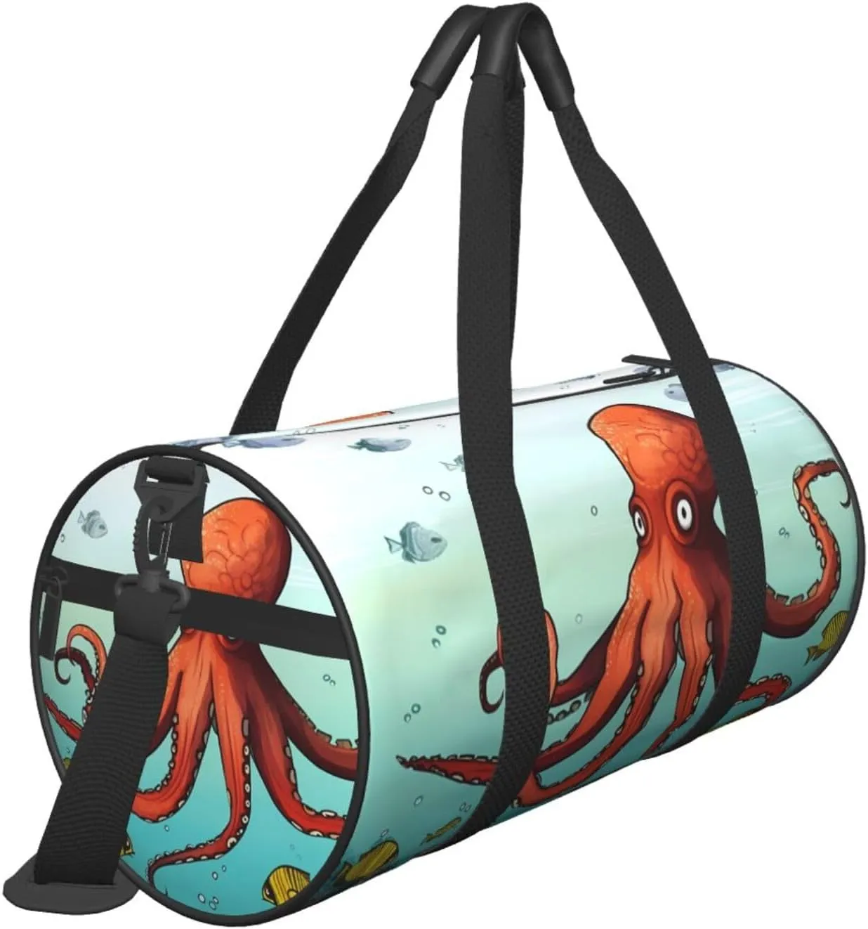 Travel Bag For Women,Giant Octopus Print Personal Item Duffle Bags,Weekend Travel Duffel Tote Bag,Travel Sport Gym Bag For Men,Airplane Travel Essentials For Flying