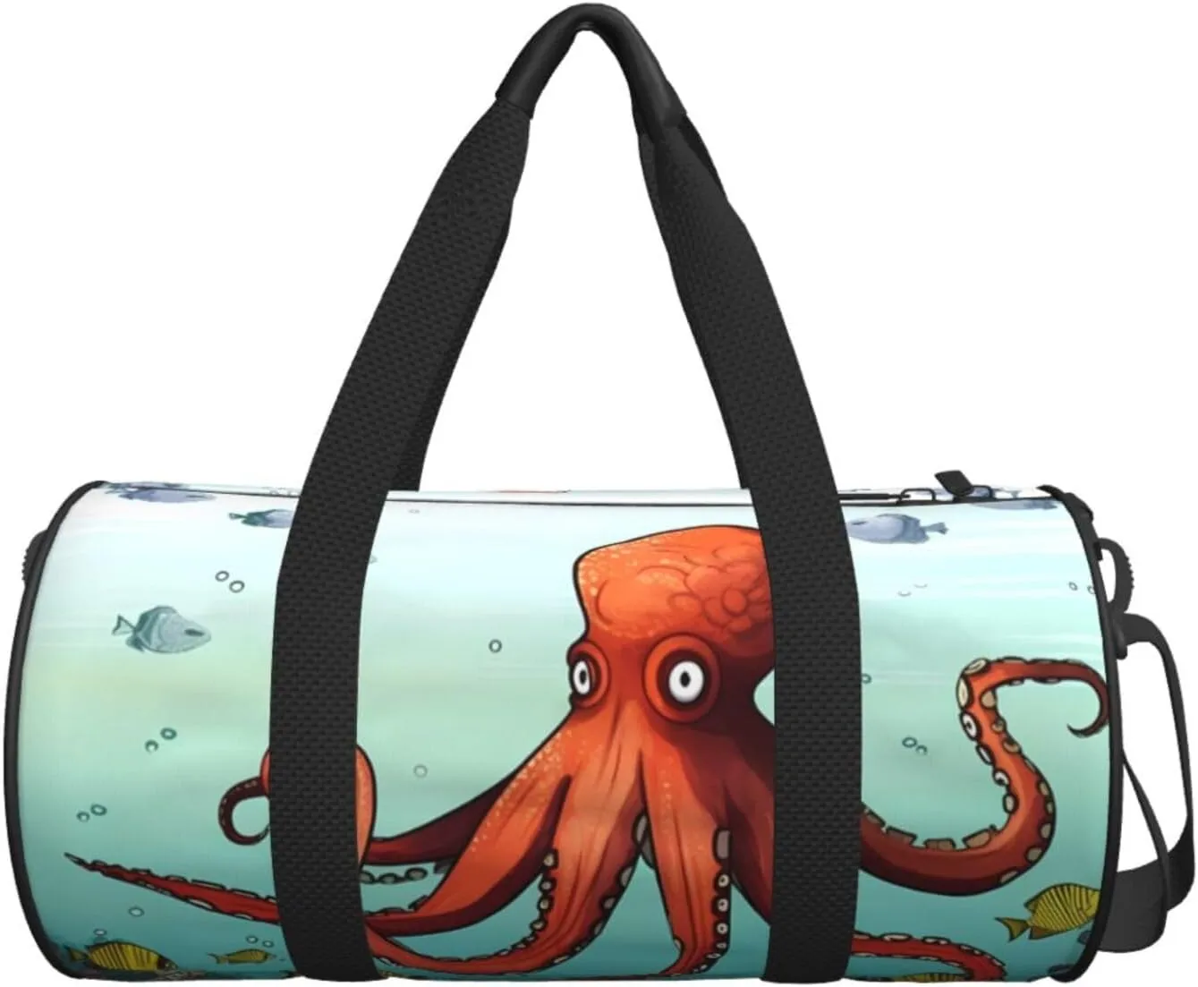 Travel Bag For Women,Giant Octopus Print Personal Item Duffle Bags,Weekend Travel Duffel Tote Bag,Travel Sport Gym Bag For Men,Airplane Travel Essentials For Flying