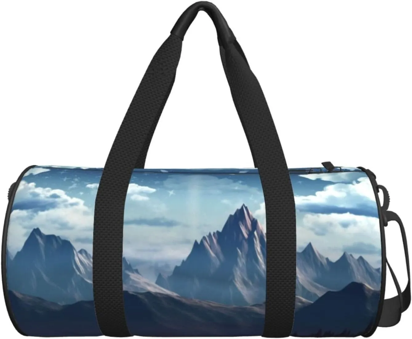 Travel Bag For Women,Mountain Print Personal Item Duffle Bags,Weekend Travel Duffel Tote Bag,Travel Sport Gym Bag For Men,Airplane Travel Essentials For Flying