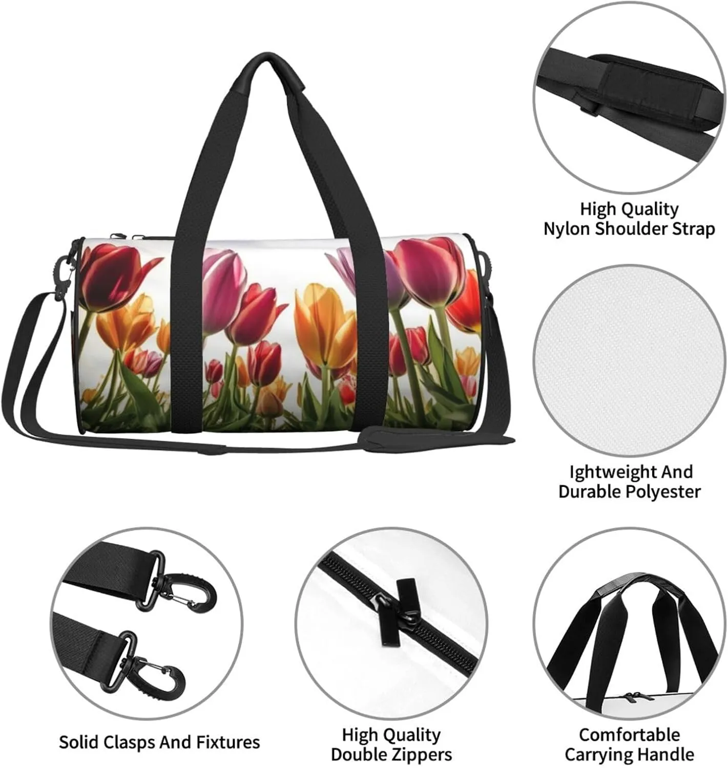 Travel Bag For Women,Scape Print Personal Item Duffle Bags,Weekend Travel Duffel Tote Bag,Travel Sport Gym Bag For Men,Airplane Travel Essentials For Flying