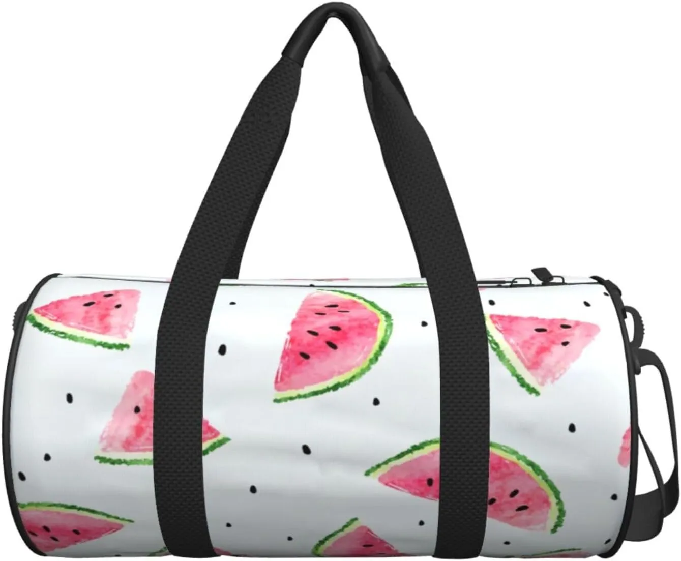 Travel Duffle Bag for Men Women, Melon Watermelon Duffle Bags for Sport Gym Overnight Luggage