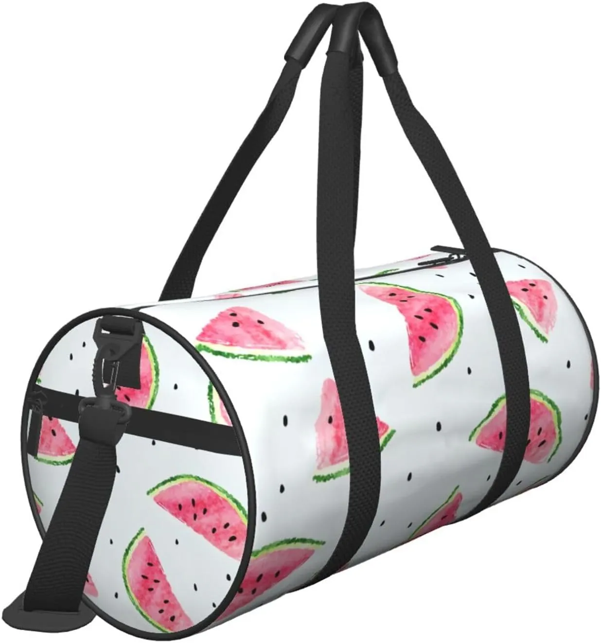 Travel Duffle Bag for Men Women, Melon Watermelon Duffle Bags for Sport Gym Overnight Luggage