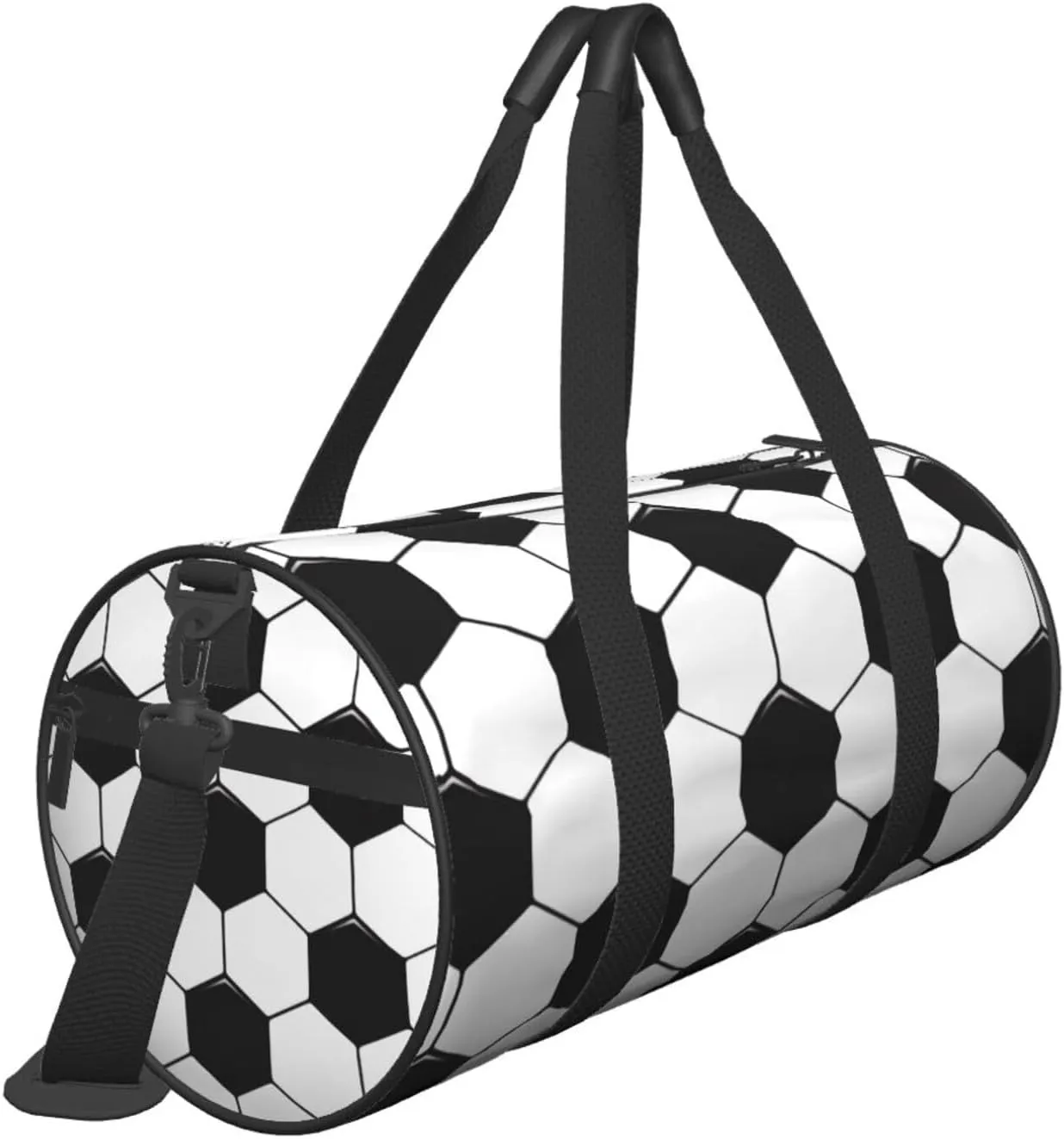 Travel Duffle Bag for Men Women, Soccer Ball Sports Duffle Bags for Sport Gym Overnight Luggage