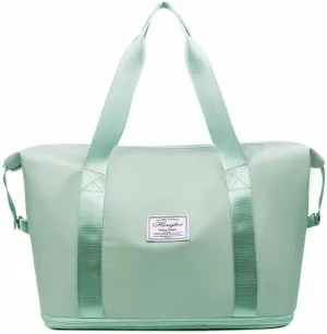 Travel Duffle Bag Waterproof Sports Gym Bag Large Tote Weekender Bags Shoulder Overnight Bags for Women