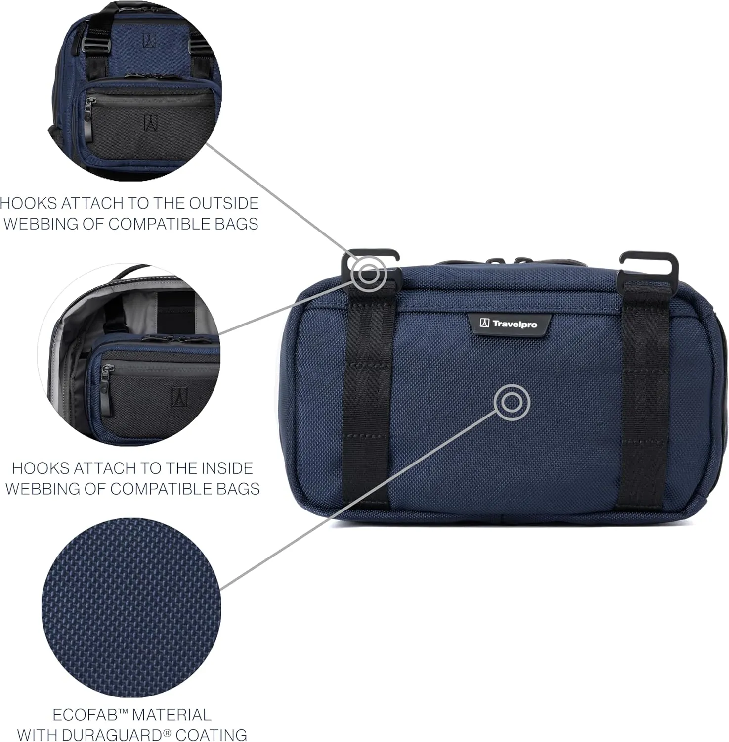 Travelpro Altitude Travel Essentials Organizaton Kit, Men and Women