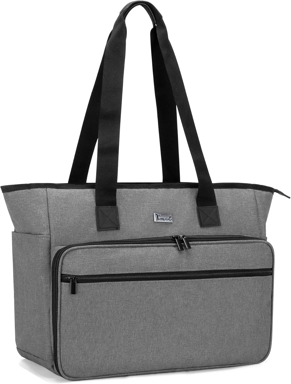 Trunab Teacher Bag Tote, Large Utility Tote for Women with Multiple Pockets Fits 15.6'' Laptop for Work, Office, Business