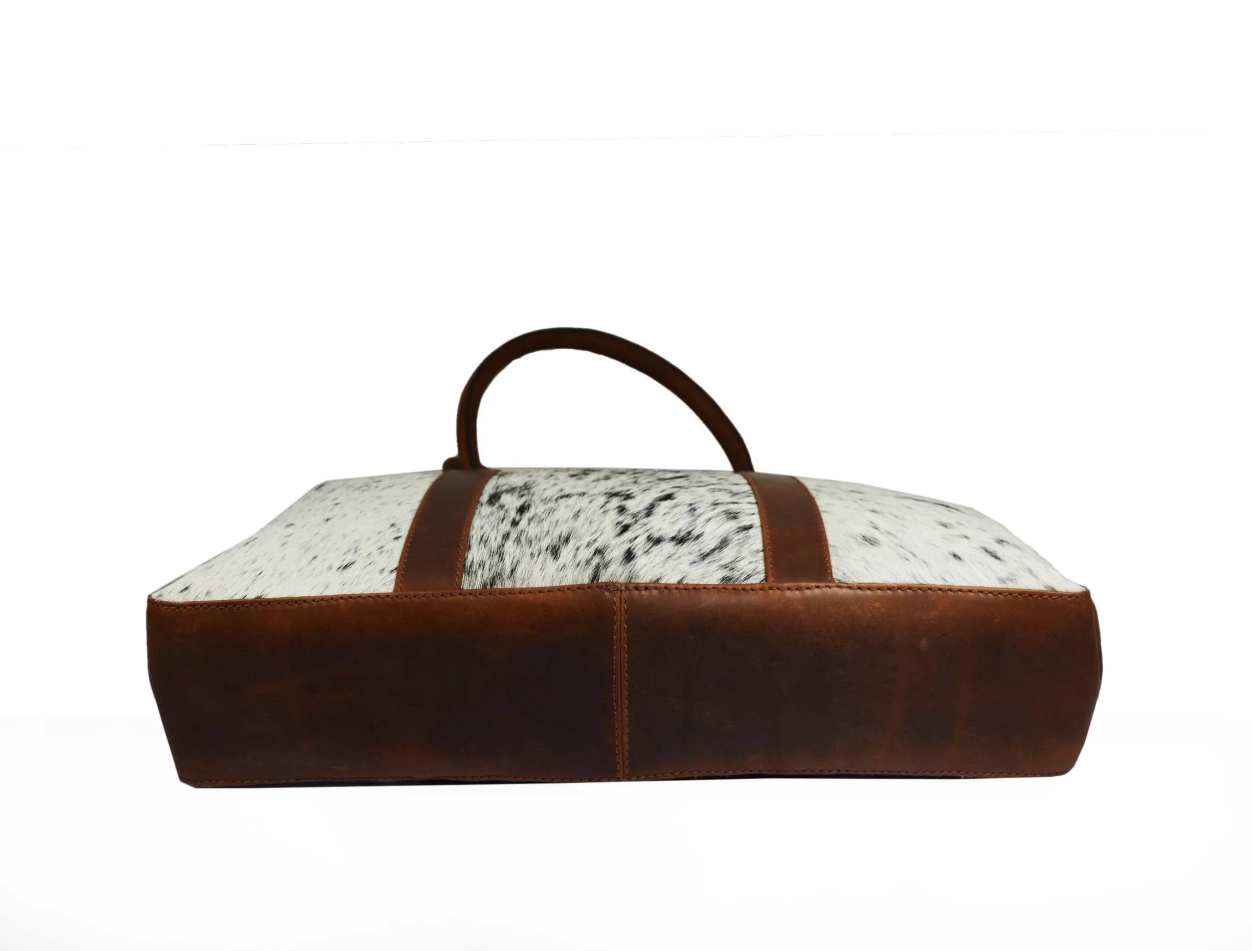 Tucson Classic Hair on Hide Leather Tote | LB-61