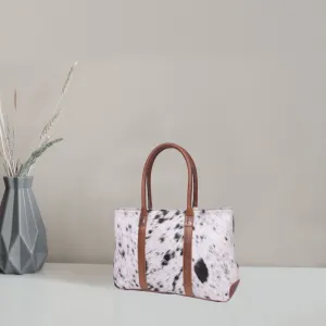 Tucson Classic Hair on Hide Leather Tote | LB-61