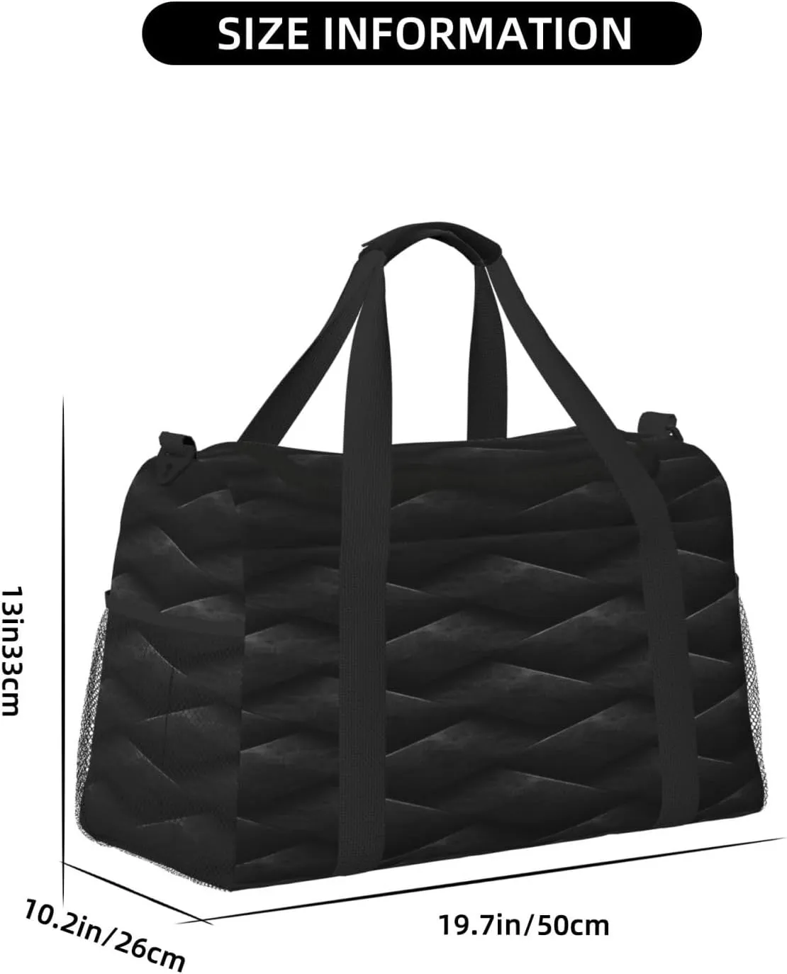 Tyre Weaving Travel Duffel Bag Large Foldable Waterproof Overnight Bag For Beach Swim Bags Pool Sports Gym