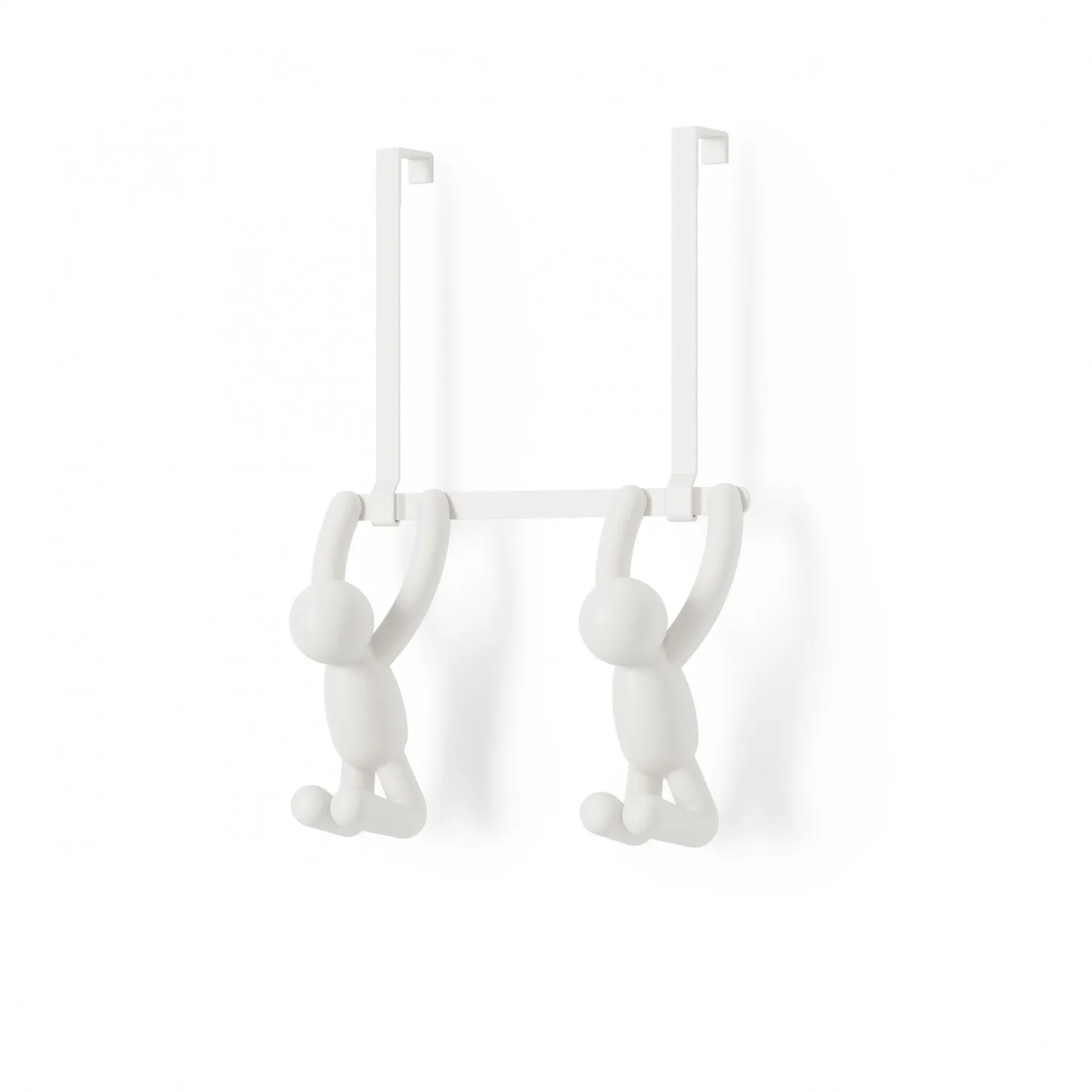 Umbra Buddy Double Over-Door Hooks - White|Crochets doubles pour porte Buddy de Umbra - blancs