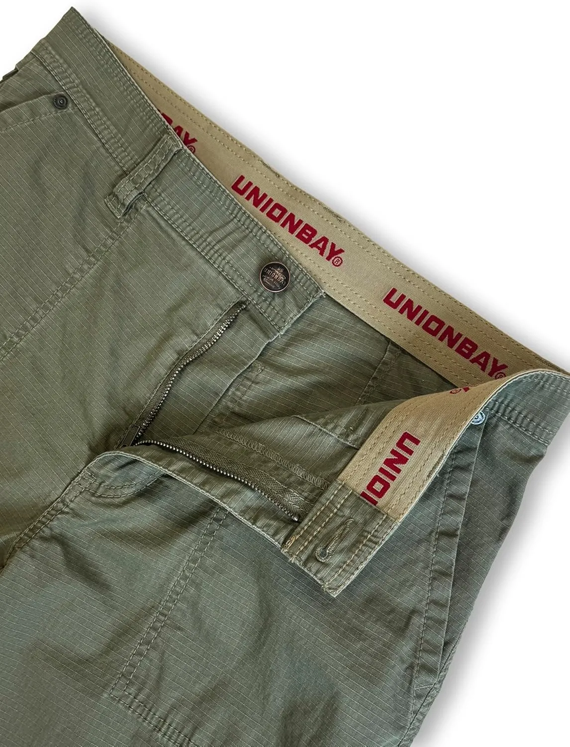 UNIONBAY Men's Cliff Utility Stretch Ripstop Short