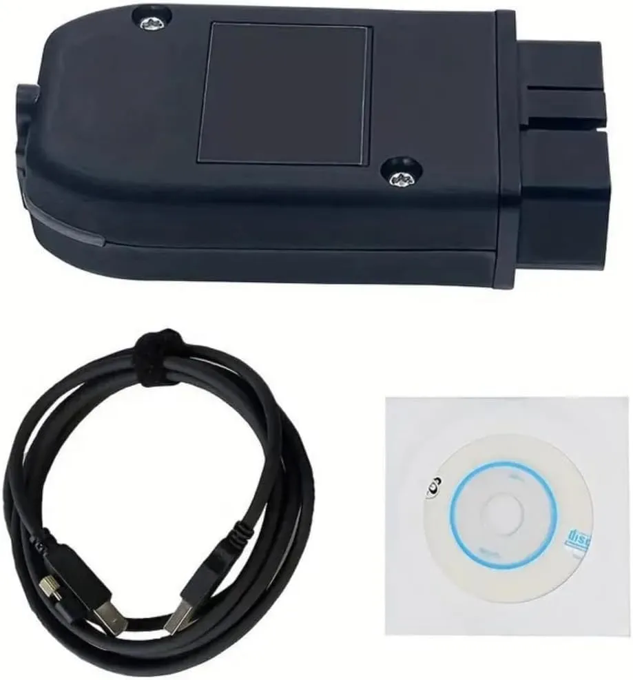 Updated V2 CO23.3 22.10 5054 6154 Dual-K CAN USB Interface OBD2 Scanner for VCDS VAG Support Cars from 1996-2017