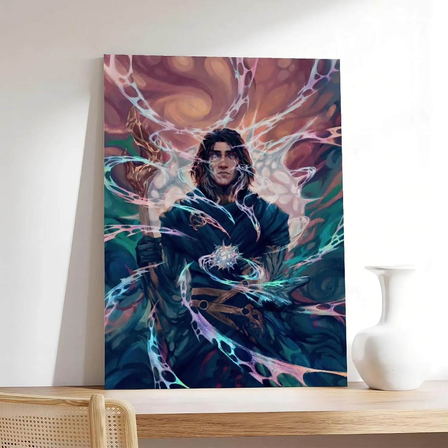 UQRUA Arcane Viktor Canvas Poster Bedroom Decor Landscape Office Room Decor Gift 12x18inch(30x45cm)