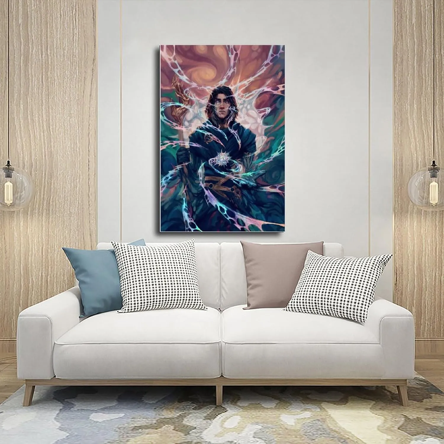 UQRUA Arcane Viktor Canvas Poster Bedroom Decor Landscape Office Room Decor Gift 12x18inch(30x45cm)