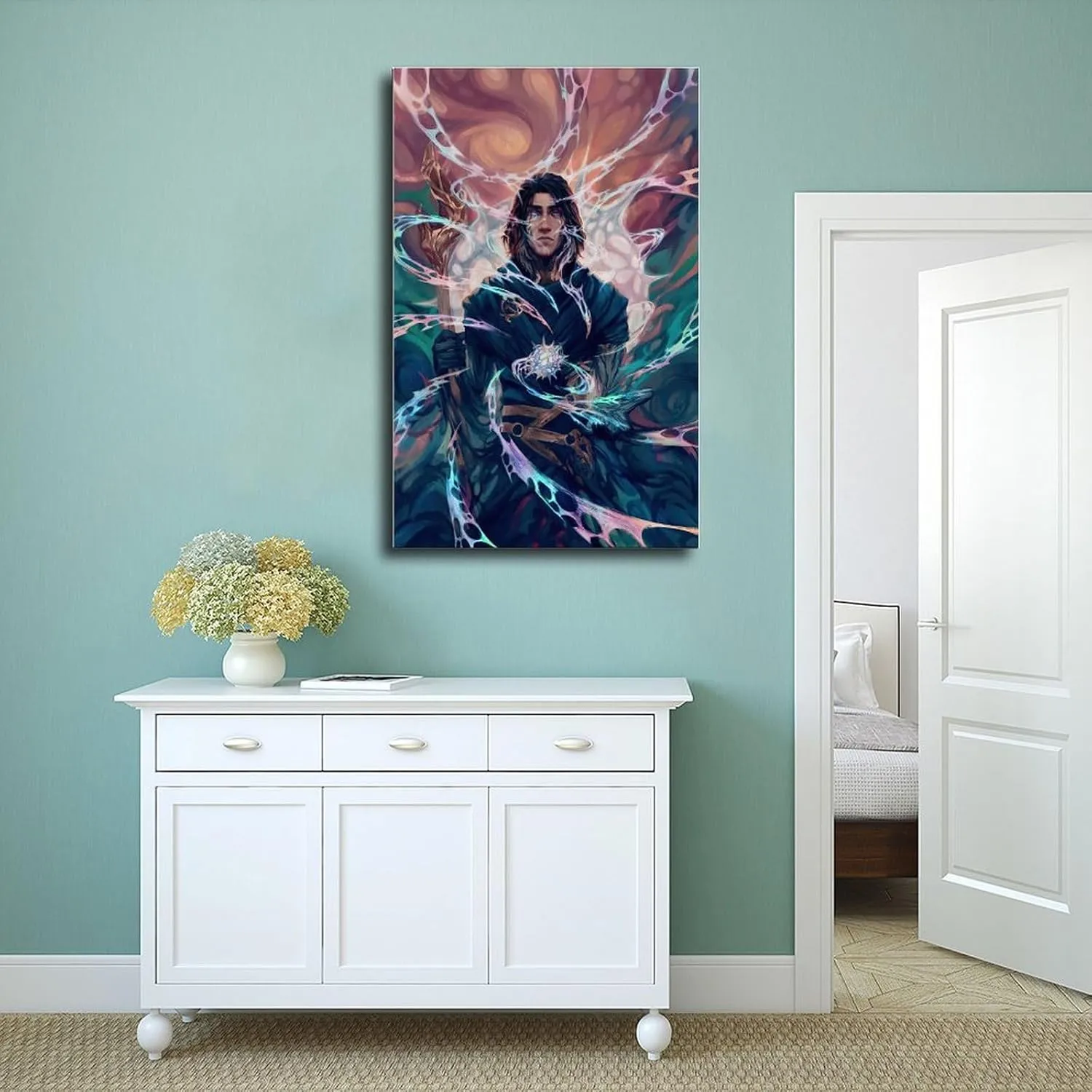 UQRUA Arcane Viktor Canvas Poster Bedroom Decor Landscape Office Room Decor Gift 12x18inch(30x45cm)