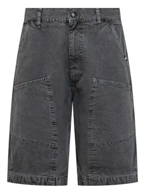 utility-pocket bermuda shorts