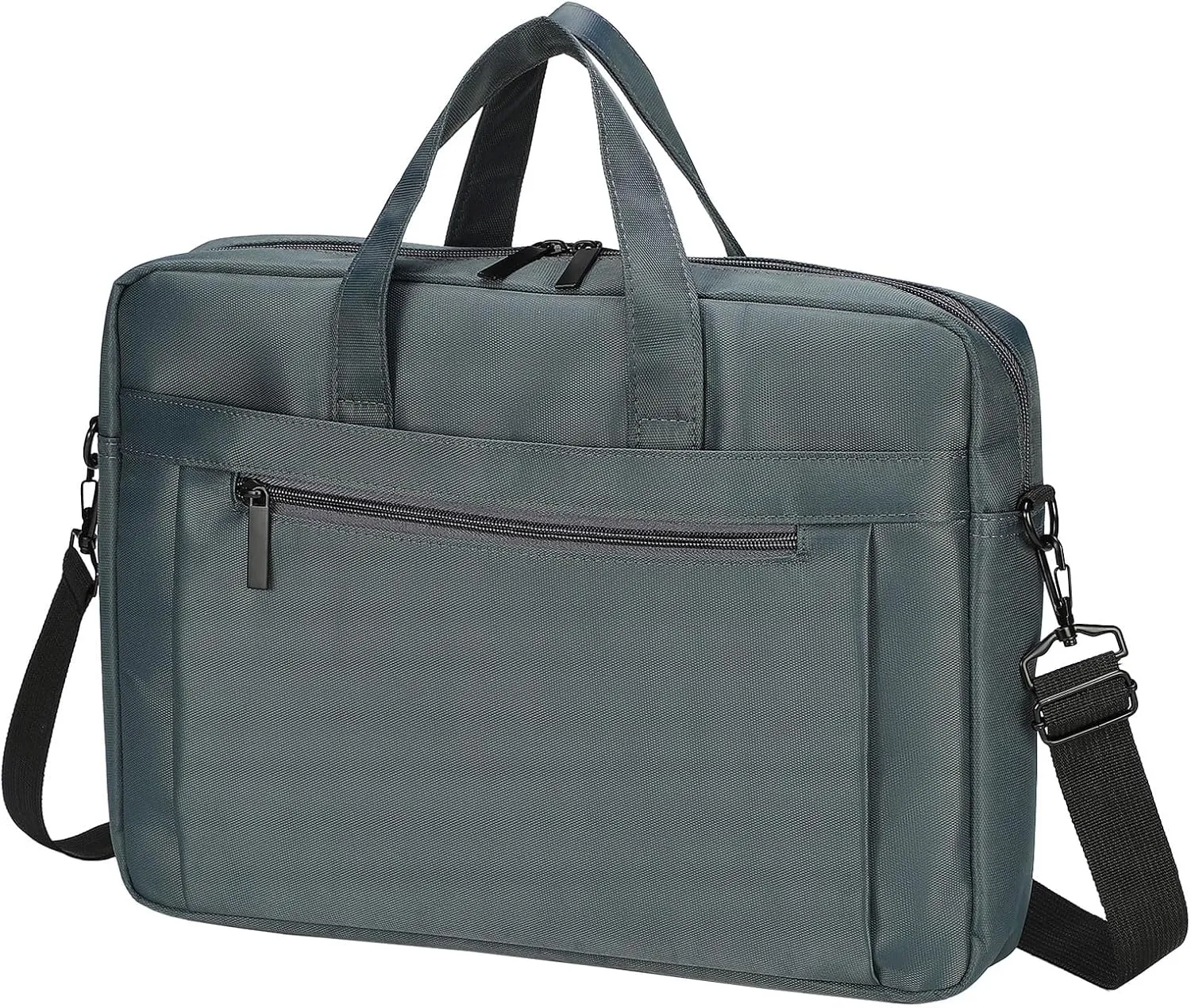 uxcell Laptop Briefcase Bag Oxford Removable with Adjustable Shoulder Strap for Business Travel