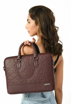 Vaku® Ramona 15 inch Laptop Bag Premium Laptop Messenger Bag For Men and Women
