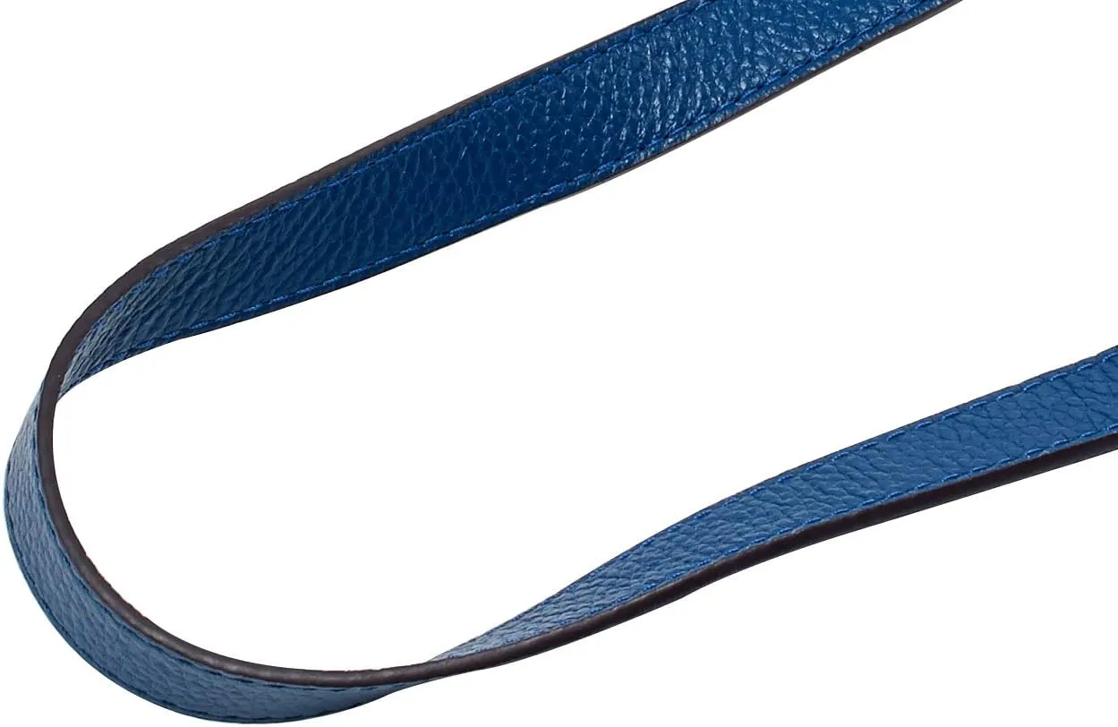VanEnjoy Full Grain Genuine Leather Adjustable CrossBody Strap Replacement for Bag Purse, 0.7" Wide,26-51" Long