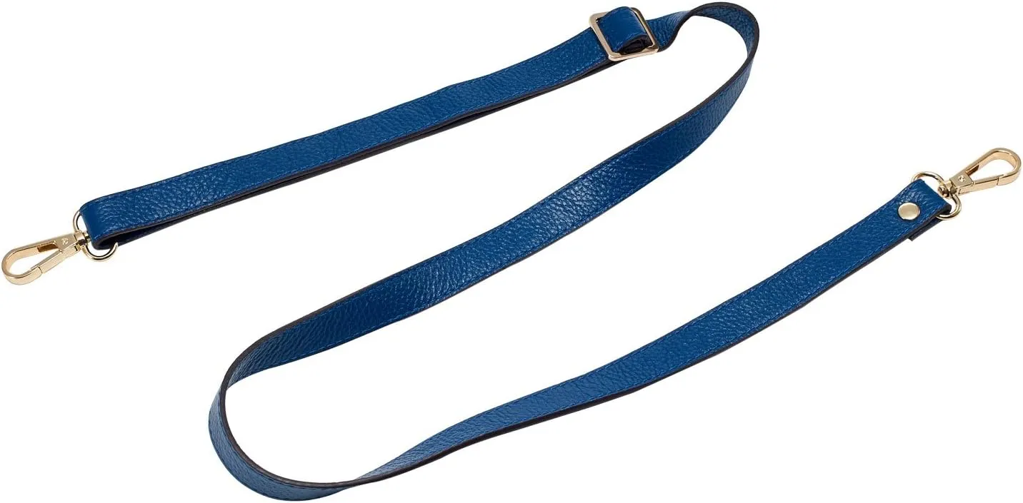 VanEnjoy Full Grain Genuine Leather Adjustable CrossBody Strap Replacement for Bag Purse, 0.7" Wide,26-51" Long