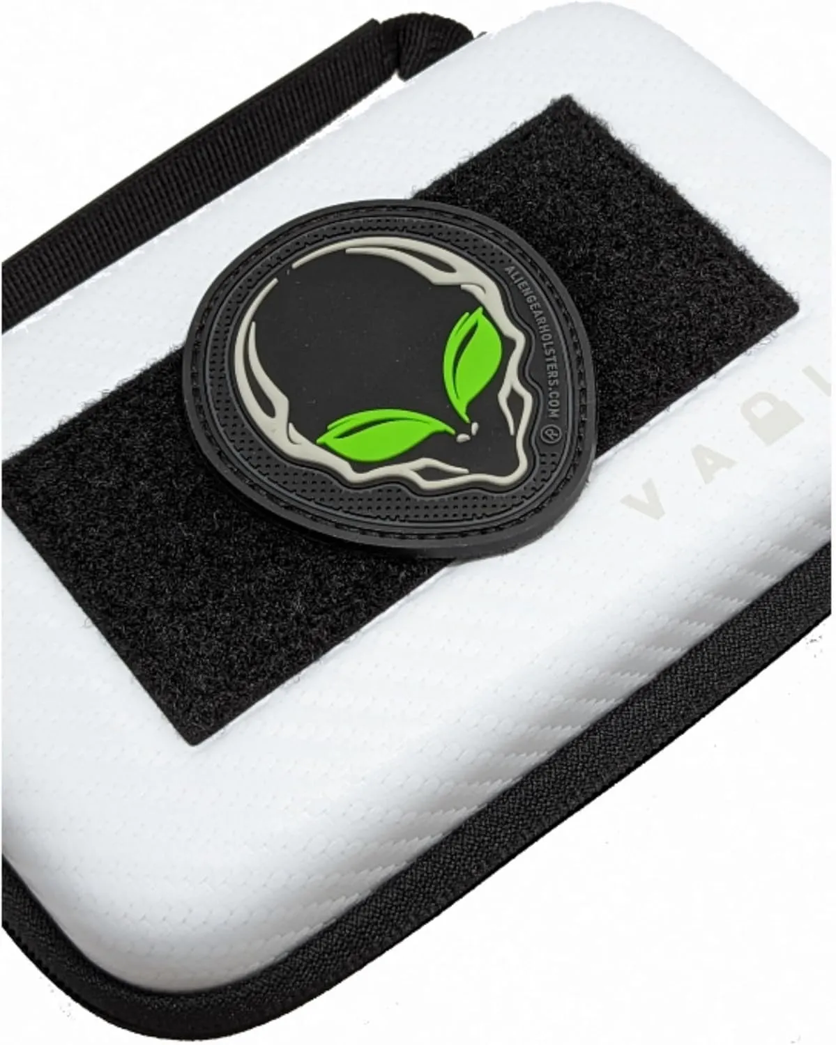 Vault Nano Protective Mini Travel Case in Matte Black, Carbon, Green Carbon, White Carbon, Purple Carbon and Orange Carbonwith Zipper Closure (White Carbon)
