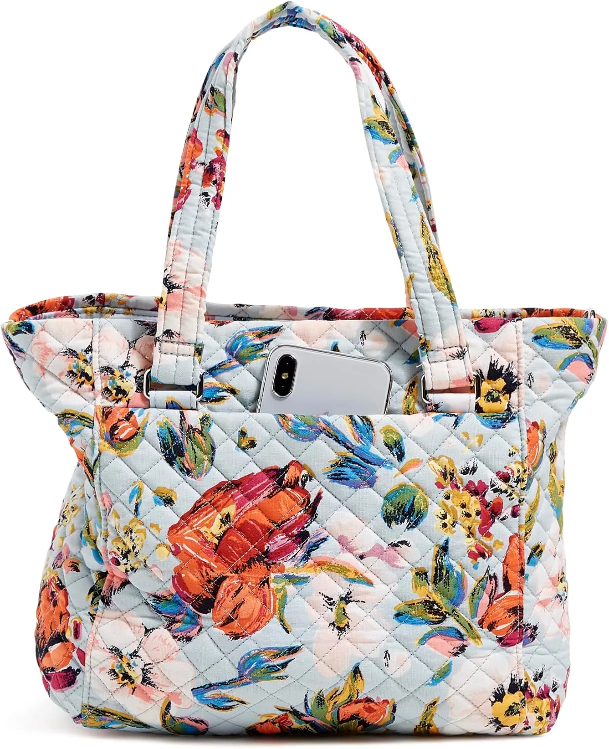 Vera Bradley Women's Cotton Multi-strap Shoulder Satchel Purse