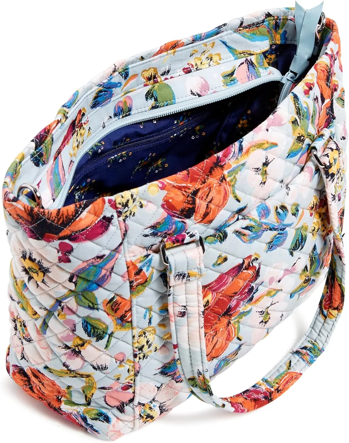 Vera Bradley Women's Cotton Multi-strap Shoulder Satchel Purse