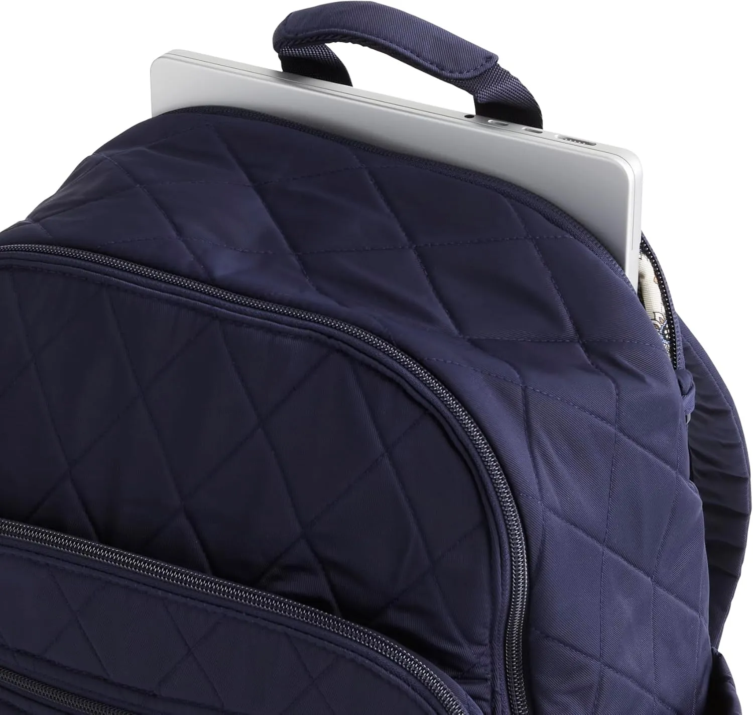 Vera Bradley Women's Performance Twill Bancroft Backpack, Peacoat, One Size