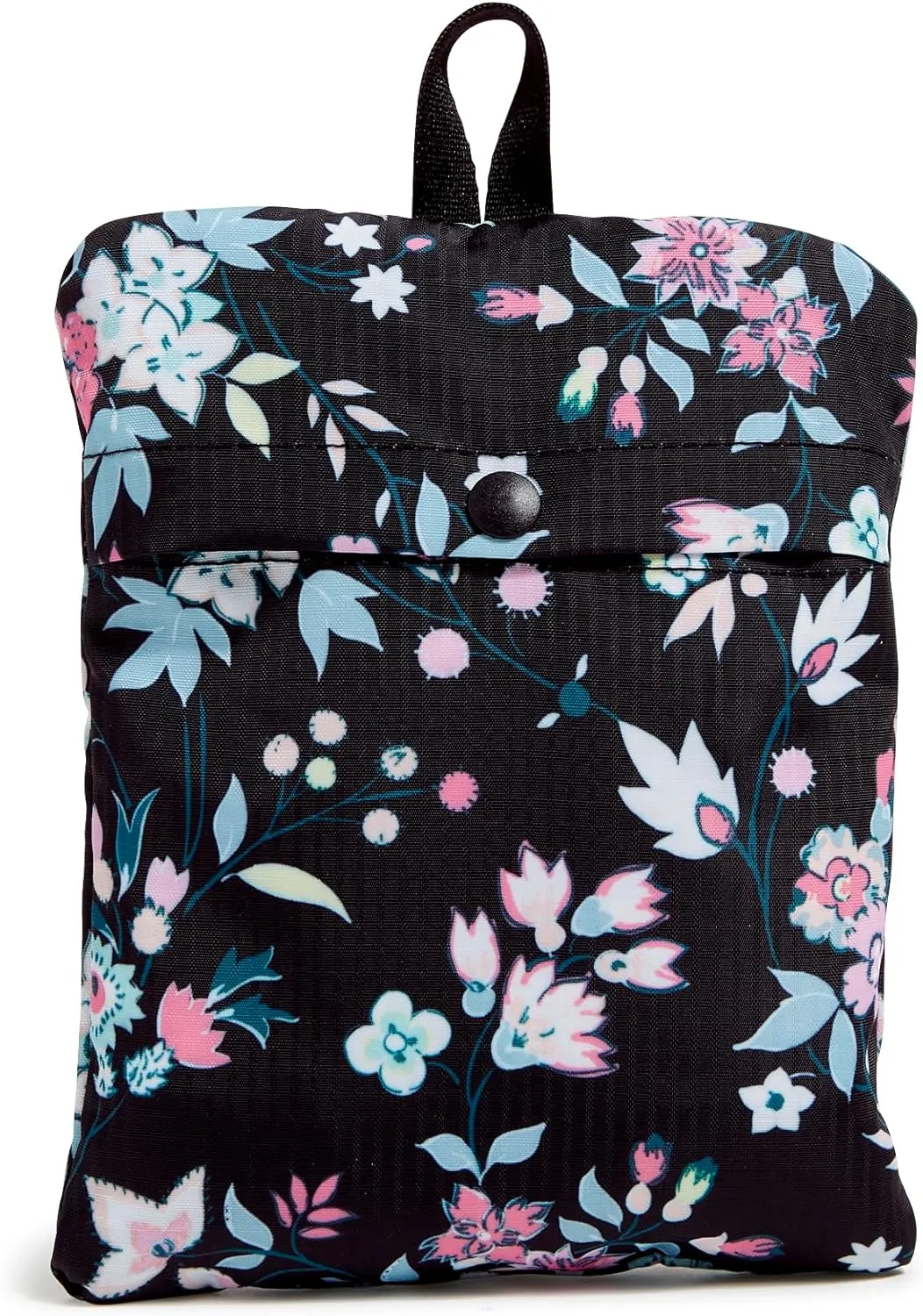 Vera Bradley Women's Ripstop Packable Backpack Travel Accessory, Botanical Ditsy, One Size