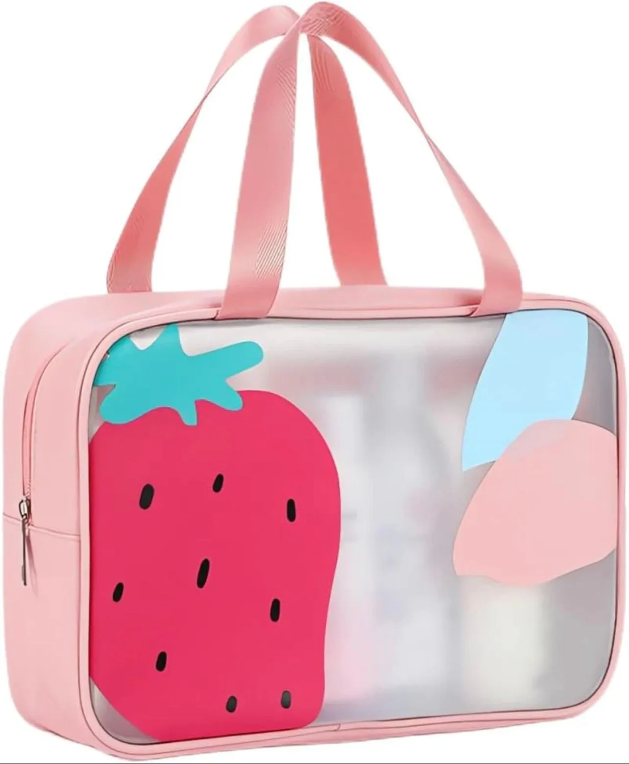 Versatile and Stylish: Medium Waterproof Fruit Theme Multipurpose Storage Bag