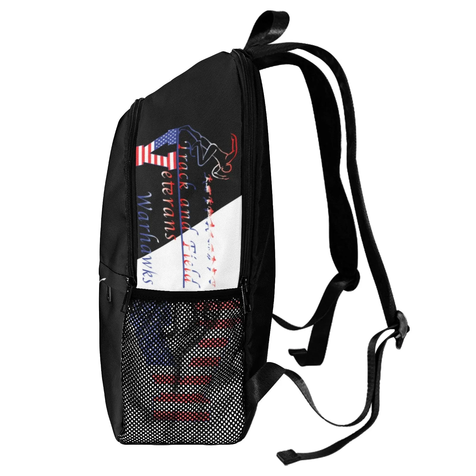 Veterans Track & Field Backpack-Black