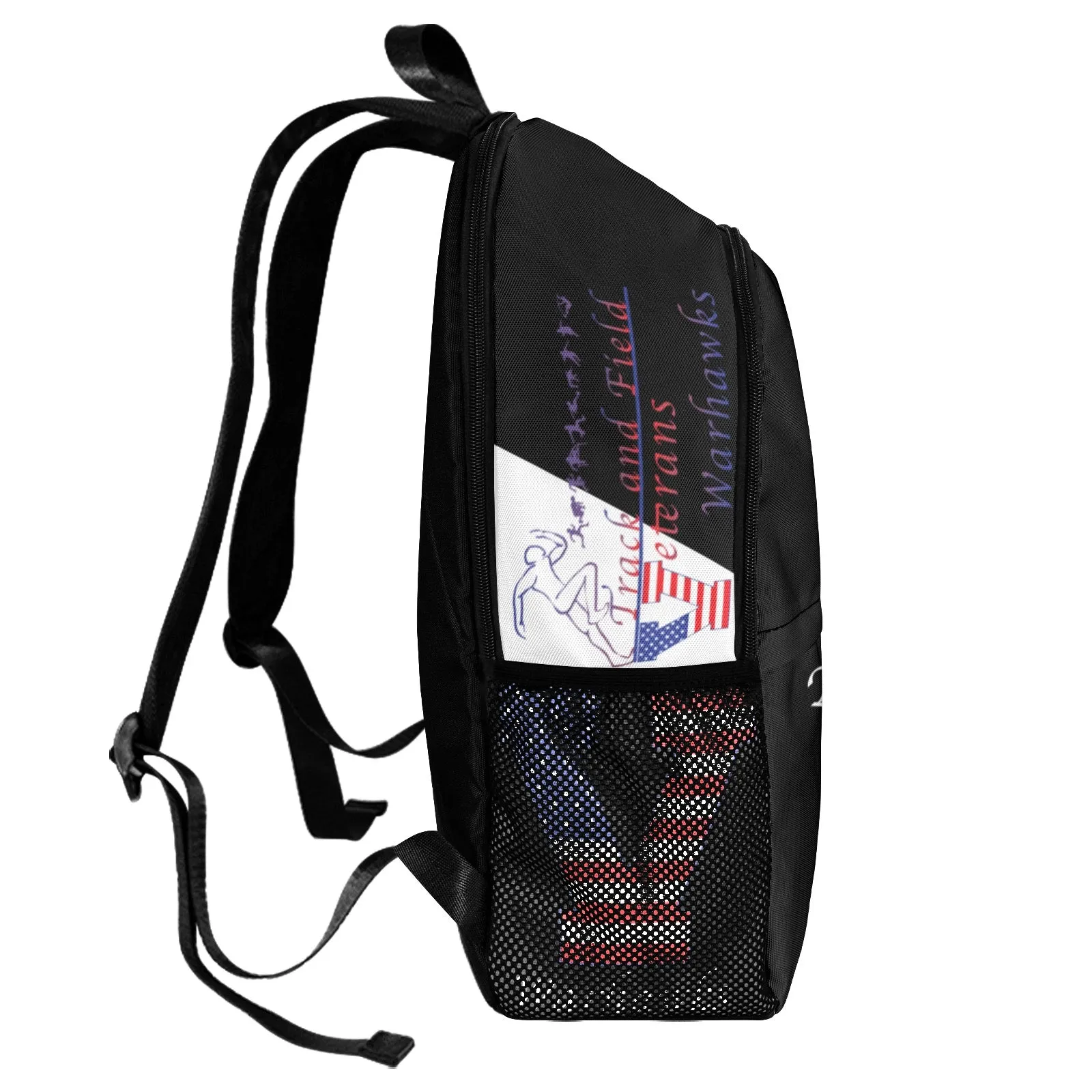 Veterans Track & Field Backpack-Black