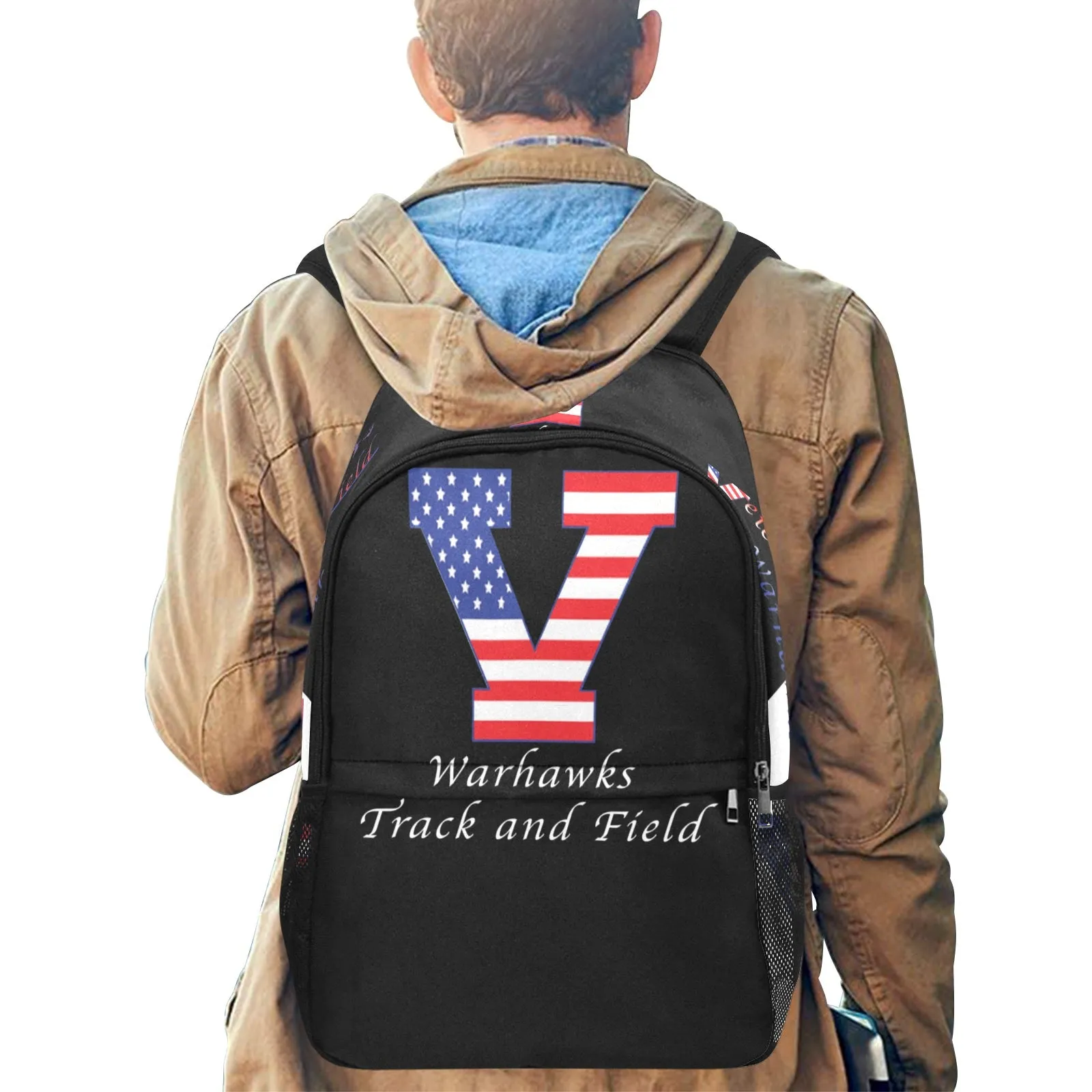 Veterans Track & Field Backpack-Black