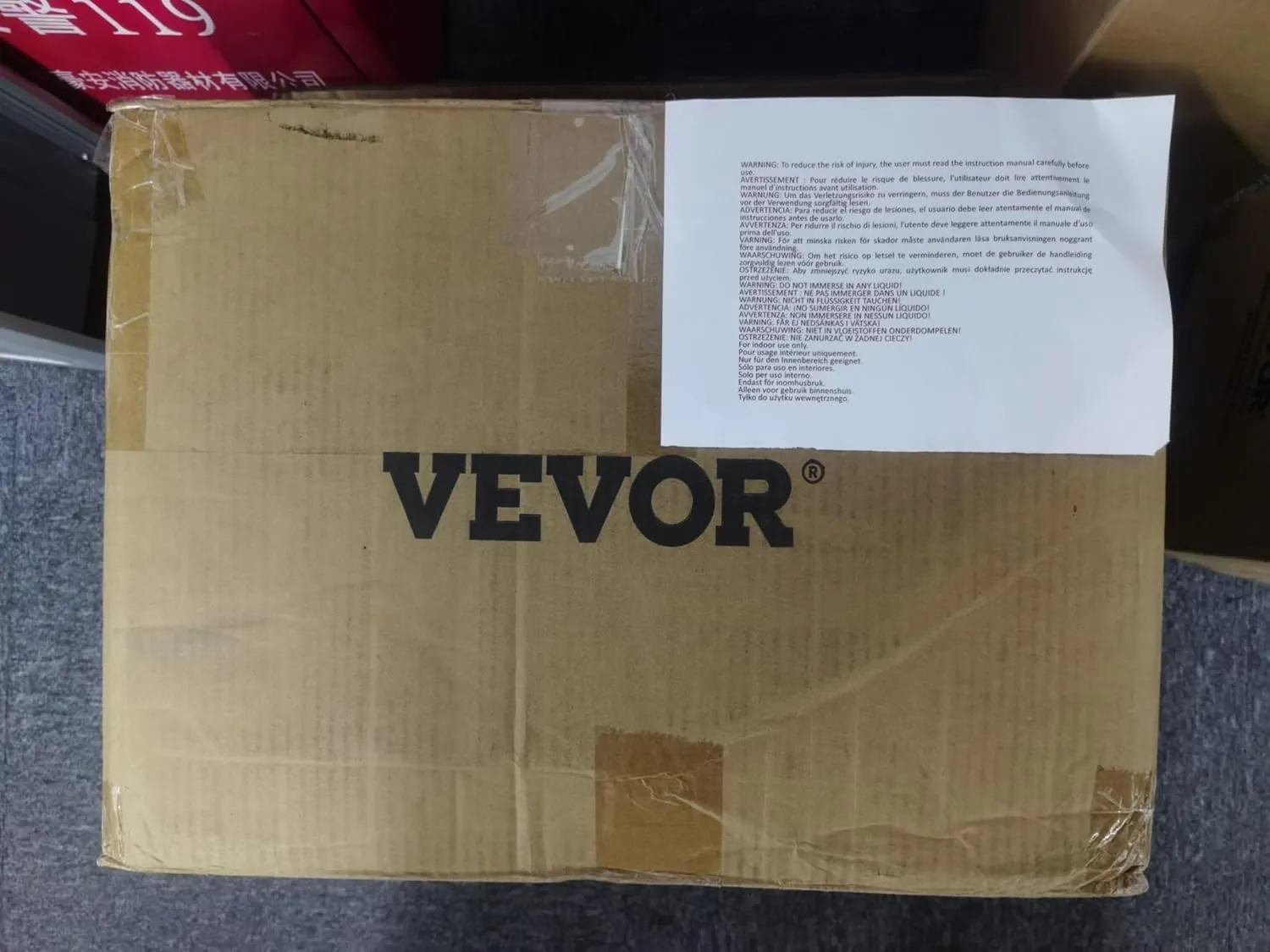 VEVOR Chilled Topping Server, 140W Counter Cooler for Condiments, Includes Eight 1/6 Pans, Constructed from 304 Stainless Steel with Polycarbonate Cover, Features a Stainless Steel Shield, ETL Cert