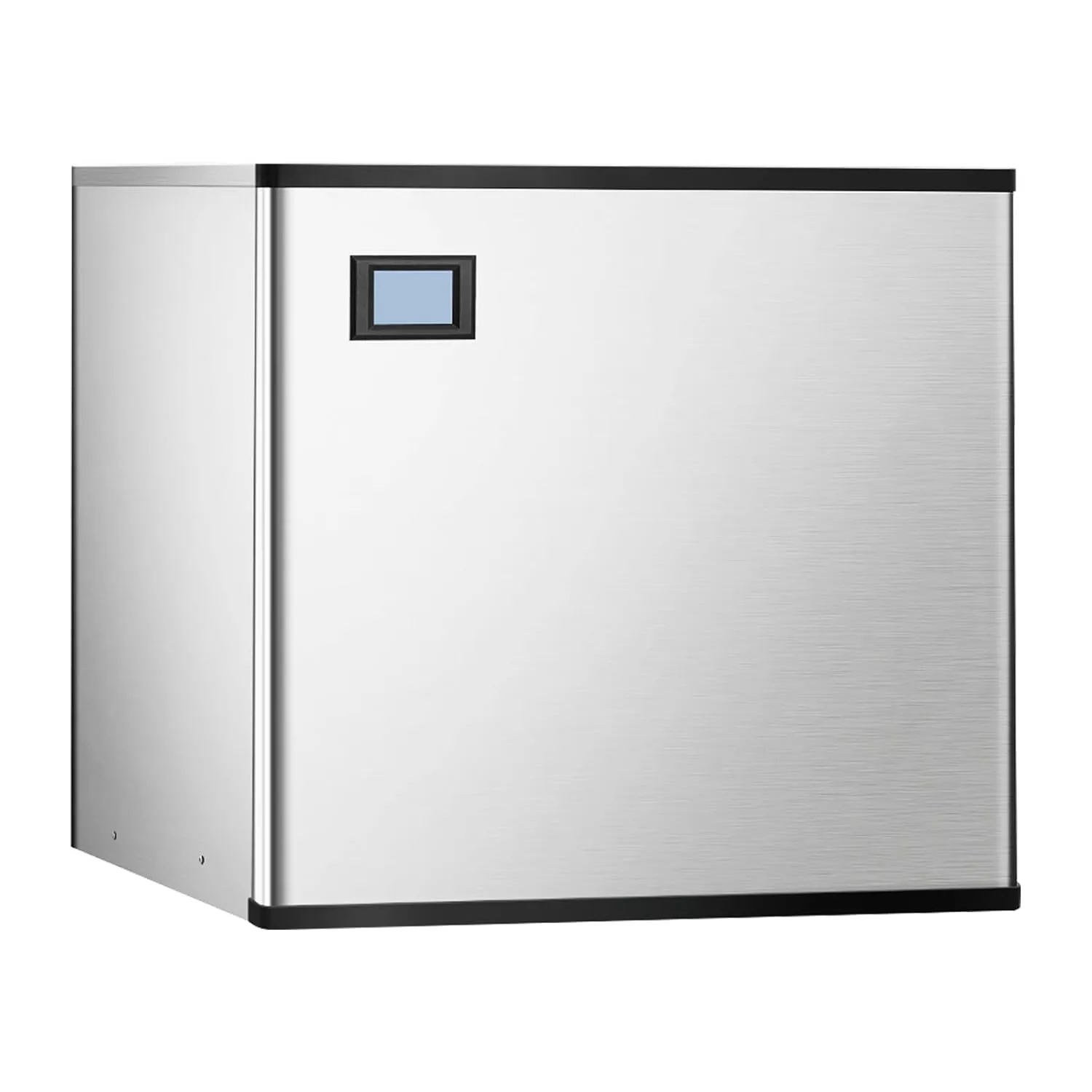 VEVOR Commercial Ice Maker Machine-Head 800 lbs/24 h, 26 Inch Stainless Steel Industrial Ice Machine, Self-Cleaning and Scheduled Ice Making, Modular Ice Cube Machine for Restaurant Hotel - Head Only