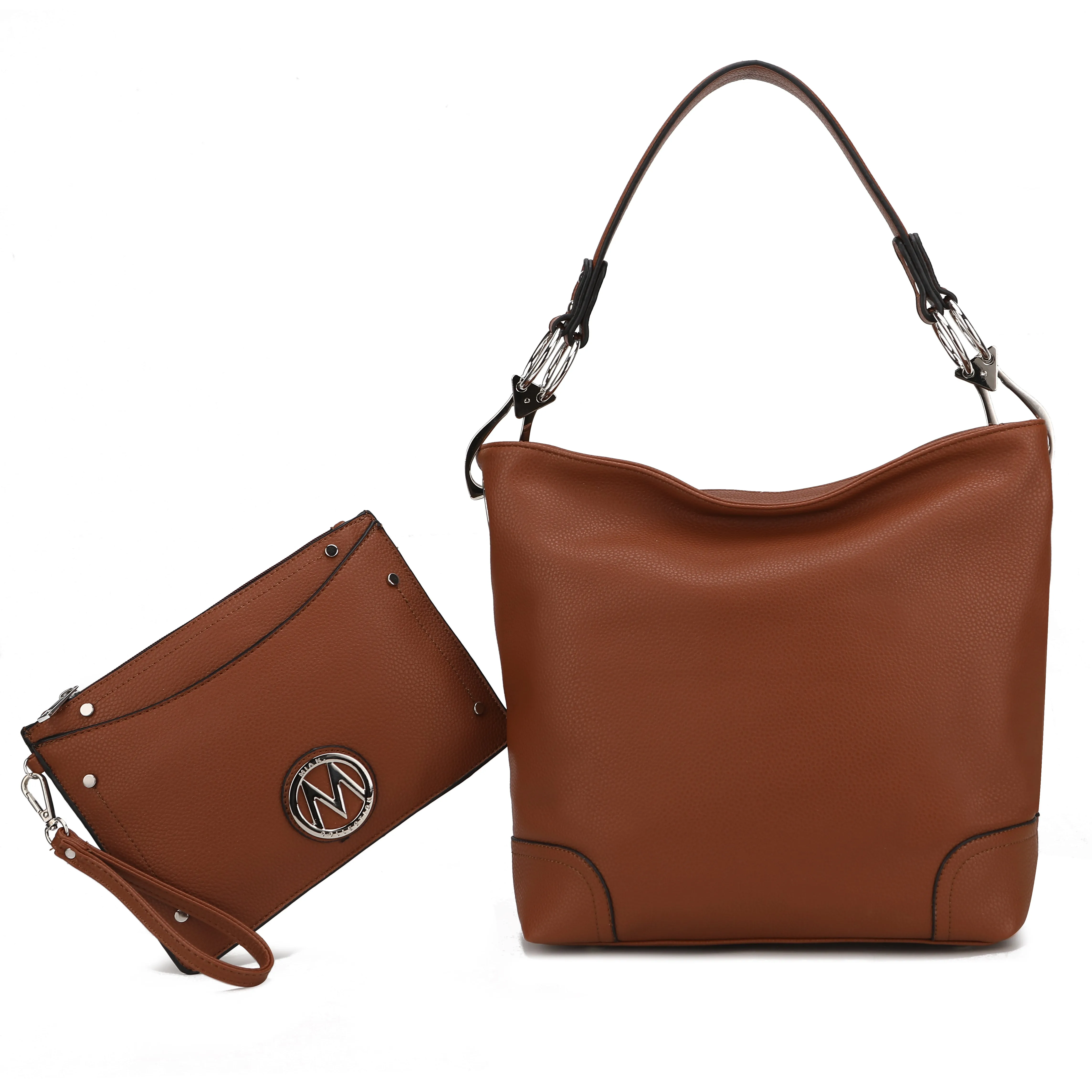 Viviana Hobo Bag and Wristlet Set