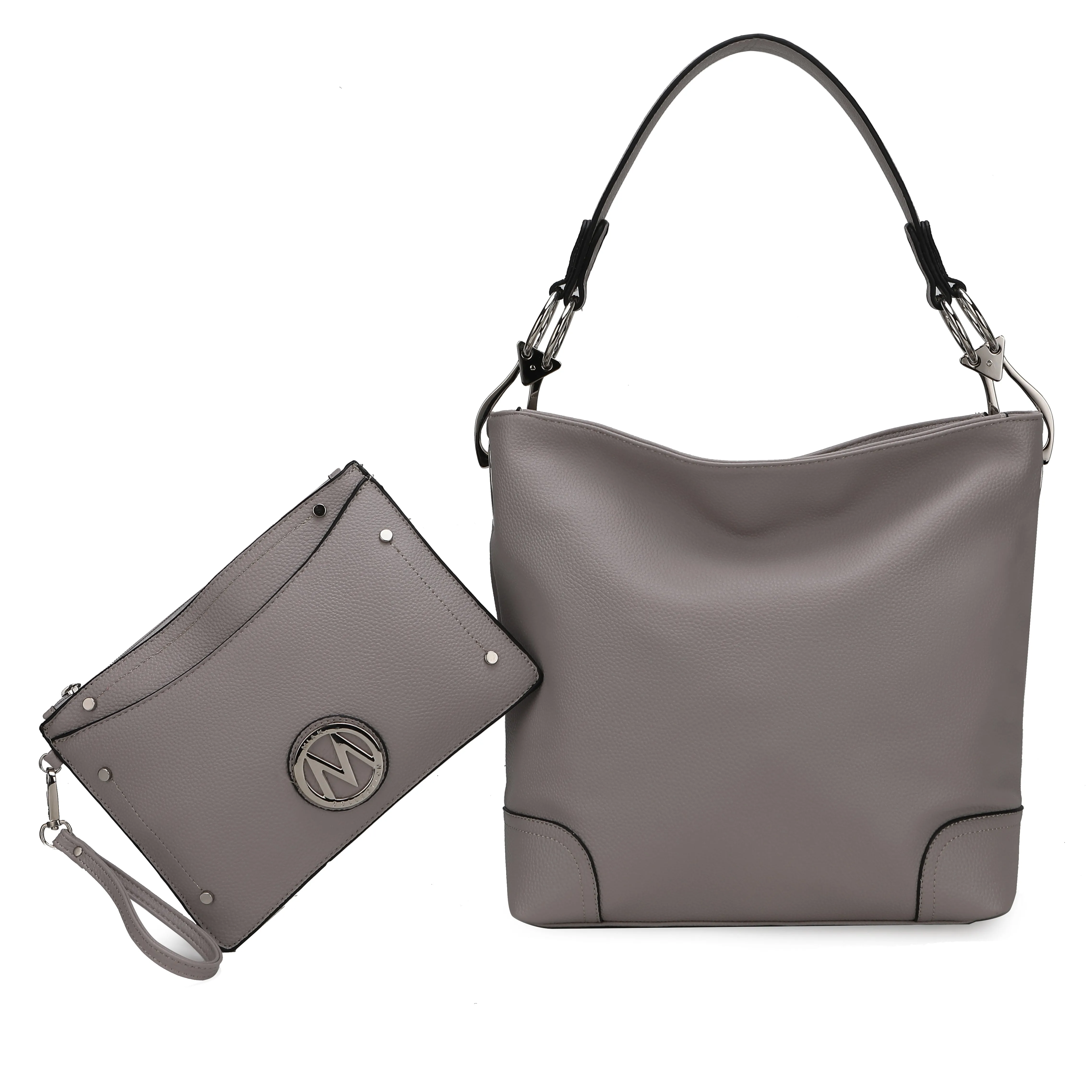 Viviana Hobo Bag and Wristlet Set